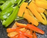 華やぐ🤗鶏むね肉とパプリカの中華風炒め作り方5写真
