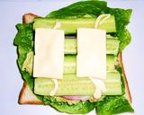 さわやか～ワカモレのサンドイッチ作り方7写真