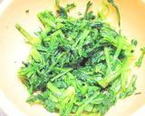 春菊の具沢山カシュナッツ和え作り方1写真