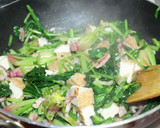ほうれん草と☆厚揚げの炒め物作り方5写真