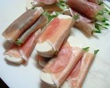 生ハムと豆腐のおつまみ作り方2写真