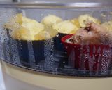 レモンとりんごの蒸しパン作り方4写真