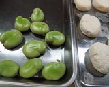 豆腐と白玉のニョッキ　～そら豆と～作り方3写真