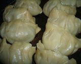 手作りの皮deモチモチ餃子②作り方8写真