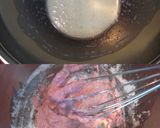 ベビーピンクの苺レアチーズロールケーキ作り方3写真