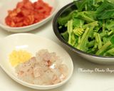 鯛と菜の花の彩り春パスタ♪作り方1写真