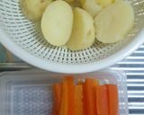 チキンバターマサラカレー＋野菜作り方4写真