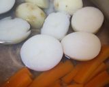 チキンバターマサラカレー＋野菜作り方5写真