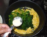 ほうれん草卵炒め中華風♪簡単レシピ晩御飯作り方6写真