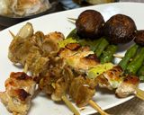 フライパンとグリルで作る、お家で焼き鳥作り方9写真