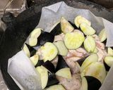鶏肉と茄子のトマトソース煮込み作り方2写真