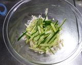 さきいか美味しい♥中華風かむかむサラダ♡作り方5写真