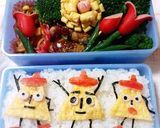 薄焼き玉子で花・飾り切り・キャラ弁作り方5写真