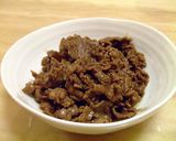 甘辛ビーフと青高菜のまんまる焼き♪作り方1写真