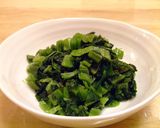 甘辛ビーフと青高菜のまんまる焼き♪作り方2写真