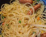 中華鍋だけで作る簡単ナポリタン作り方2写真