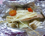 手軽に簡単★きのことサーモンのホイル焼き作り方5写真