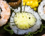 キャラ弁★ウッドストックの海苔巻き作り方4写真