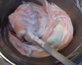 ベビーピンクの苺レアチーズロールケーキ作り方9写真