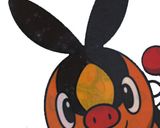 ポカブ♥キャラ弁♥ポケモンBW作り方5写真
