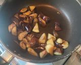 茄子とピーマンの挽肉めんつゆ炒め作り方3写真