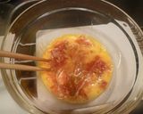 レンジでチン♪egg+ｷﾑﾁ納豆～❤作り方1写真