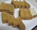 厚揚げのベーコン巻き作り方1写真
