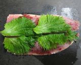 ＊いわしの梅しそくるくる巻き＊作り方4写真