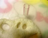 キャラ弁★スヌーピーのくり抜きサンド作り方7写真