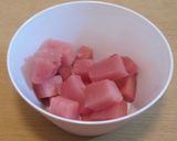 あぼかど・まぐろ・チーズのころころサラダ作り方2写真