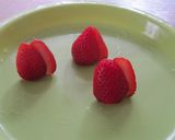 いちご・ましゅまろ・チョコのロールサンド作り方2写真