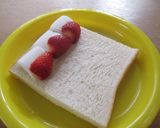 いちご・ましゅまろ・チョコのロールサンド作り方4写真