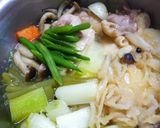 蕗と鶏肉と茹で干し大根の洋風煮作り方8写真