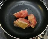 お弁当のおかずに！サトイモの豚肉巻作り方4写真