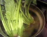簡単♪ほうれん草のマーガリン炒め♪作り方1写真
