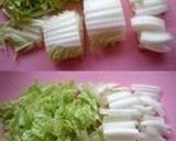 時短簡単。白菜の梅塩昆布和えナムル風作り方1写真