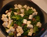 豆腐と小松菜の炒め物♪作り方3写真