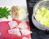 鶏肉と春野菜のフリカッセ作り方2写真