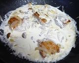 鶏肉と春野菜のフリカッセ作り方5写真