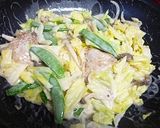 鶏肉と春野菜のフリカッセ作り方6写真