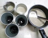 早っ!20分で"W"黒豆プリン作り方2写真