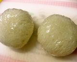レース巻きおにぎり作り方1写真