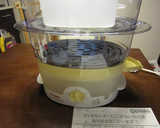 コーン洋風茶碗蒸し☆とサケ蒸し鍋作り方1写真