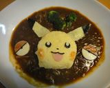 キャラごはん☆ピカチュウのオムハヤシ作り方5写真