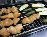 鶏肉の簡単串焼き＆野菜の旨味凝縮焼き作り方4写真