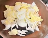 白菜とエビのコンソメバター煮作り方3写真