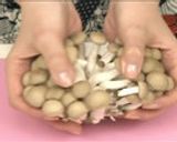きのこと旬野菜のレンジでヘルシー温サラダ作り方1写真