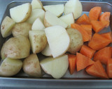 こっくり♪鶏ささみと新じゃがのゴマ煮作り方1写真