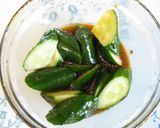 保育園の給食♪ぱくぱく♪キュウリ漬け作り方2写真