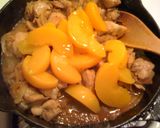 チキンと桃のスパイスビネガー煮作り方10写真